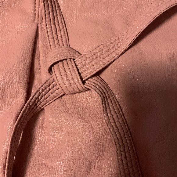 NWT Free People Mauve Payton Paperbag Mini Skirt - Picture 7 of 7